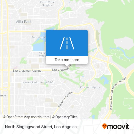 North Singingwood Street map