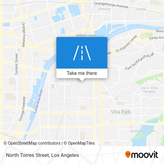 North Torres Street map