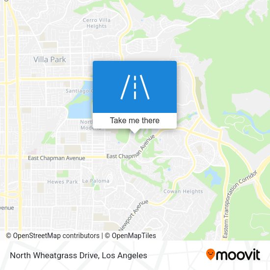 North Wheatgrass Drive map