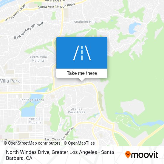 Mapa de North Windes Drive