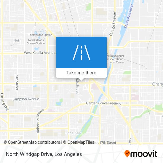 Mapa de North Windgap Drive