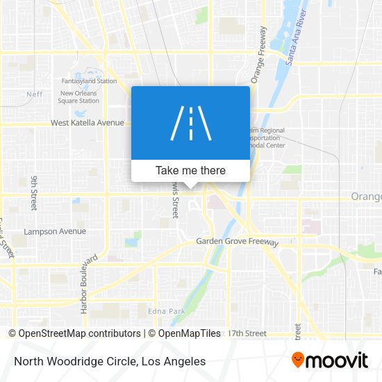 North Woodridge Circle map