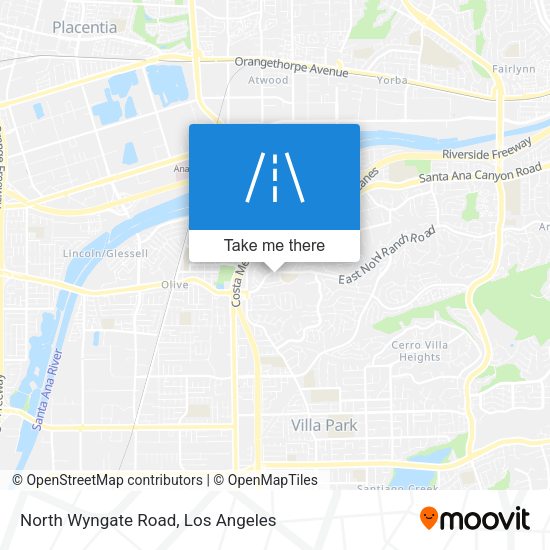 North Wyngate Road map