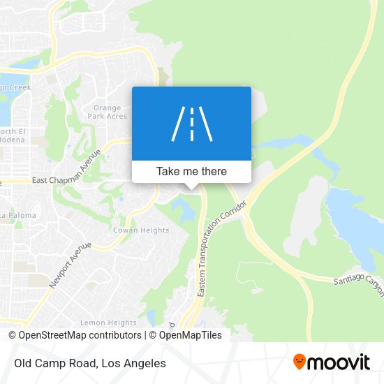 Mapa de Old Camp Road