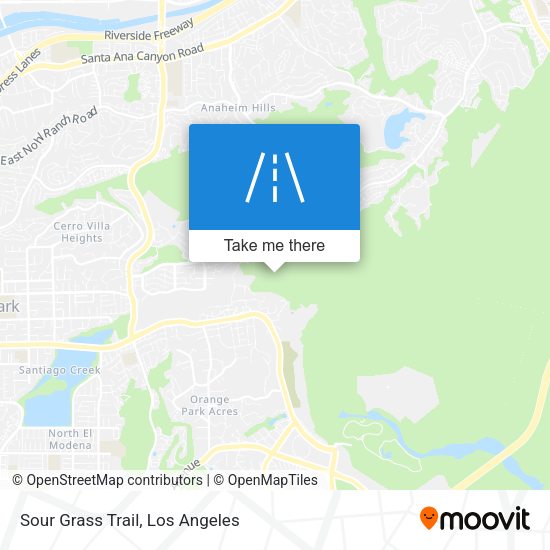 Sour Grass Trail map