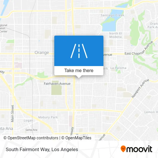 South Fairmont Way map
