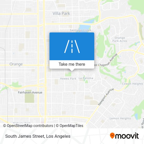 South James Street map