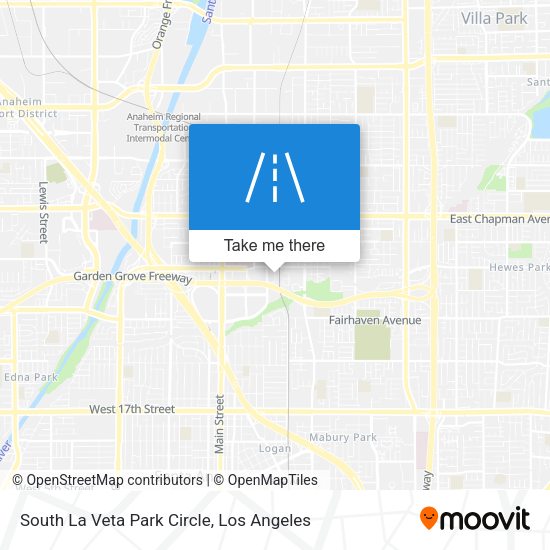 South La Veta Park Circle map