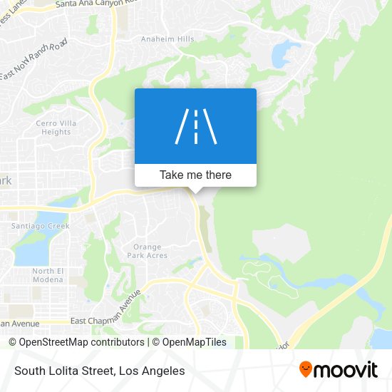 South Lolita Street map