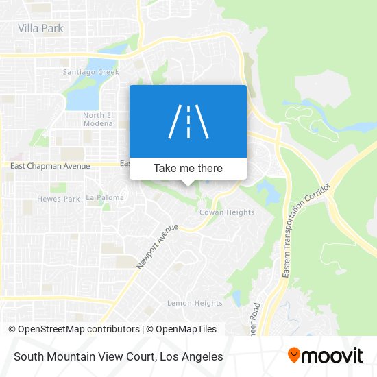 South Mountain View Court map