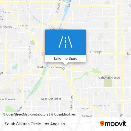 South Silktree Circle map