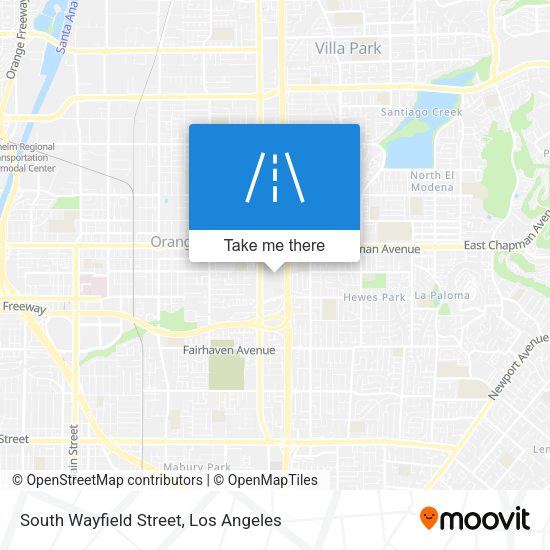 Mapa de South Wayfield Street