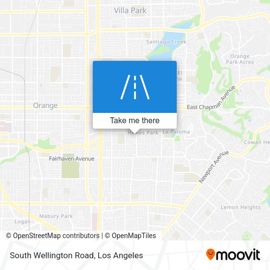 South Wellington Road map