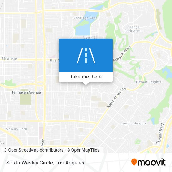 South Wesley Circle map