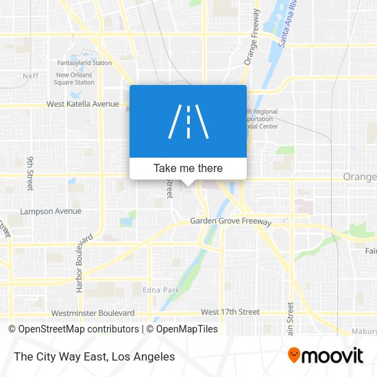 Mapa de The City Way East