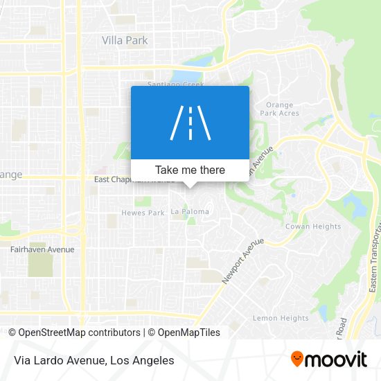 Via Lardo Avenue map