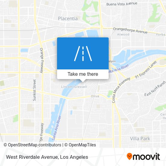 West Riverdale Avenue map