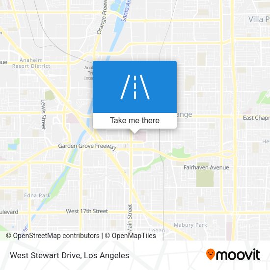 West Stewart Drive map