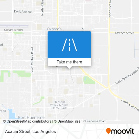 Mapa de Acacia Street