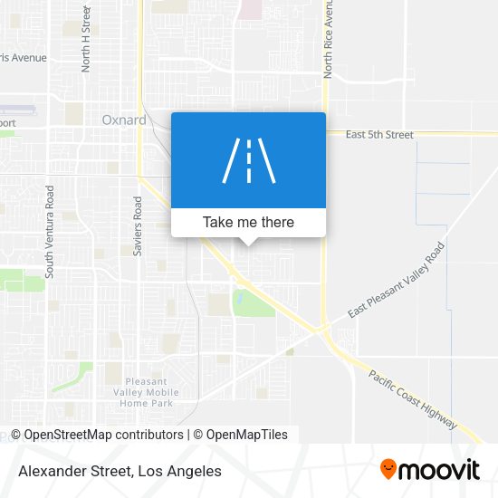 Alexander Street map