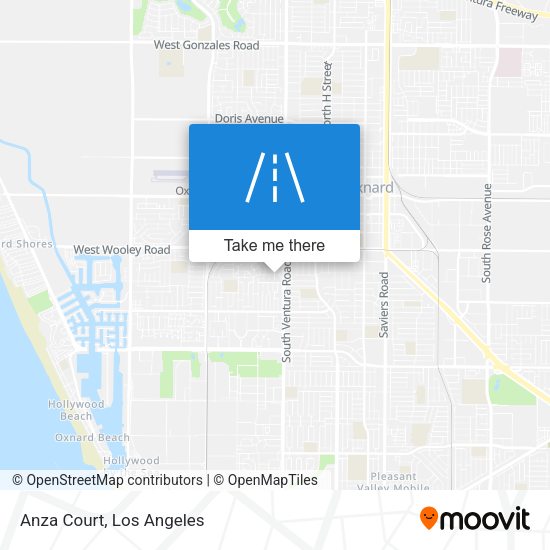 Mapa de Anza Court