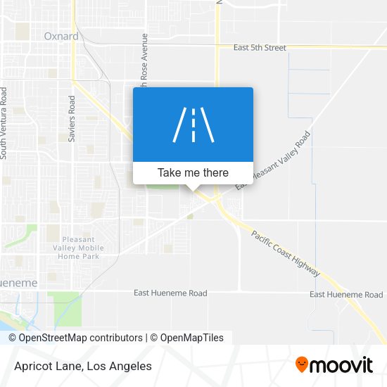 Mapa de Apricot Lane