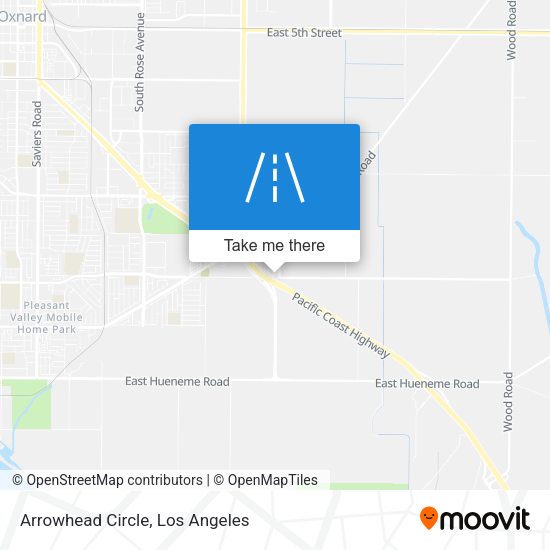 Mapa de Arrowhead Circle
