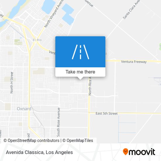 Mapa de Avenida Classica