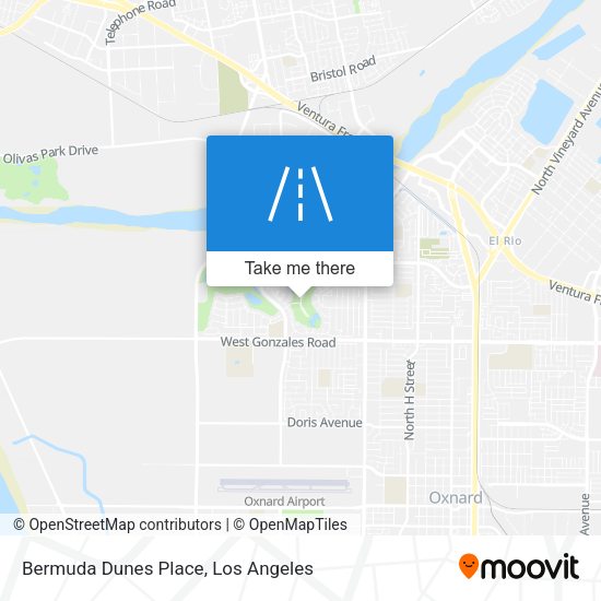 Mapa de Bermuda Dunes Place
