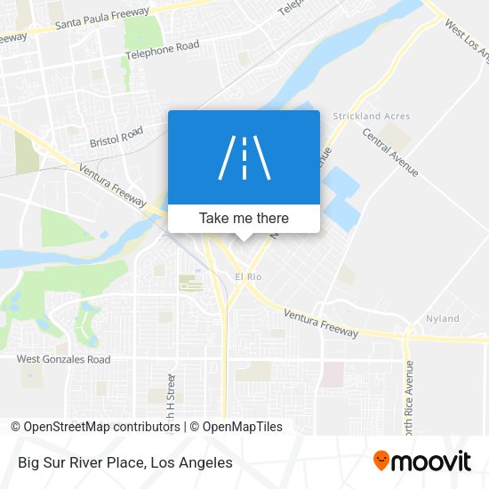 Big Sur River Place map