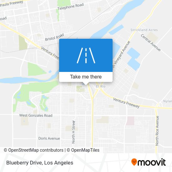 Mapa de Blueberry Drive
