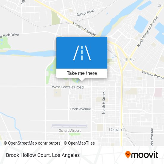 Brook Hollow Court map
