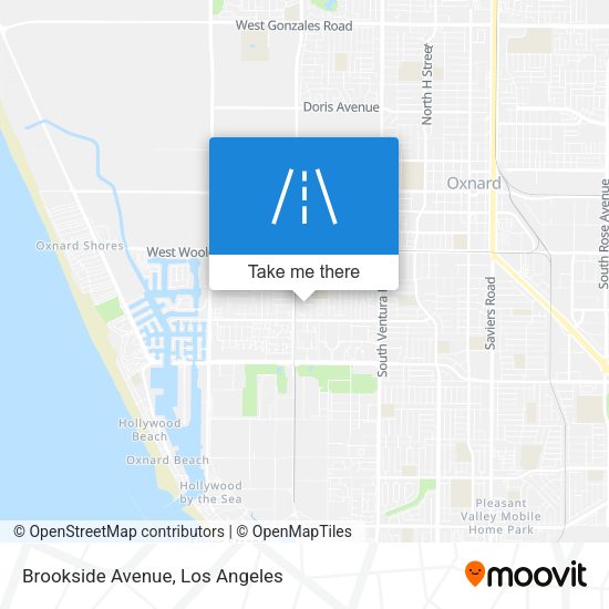 Mapa de Brookside Avenue