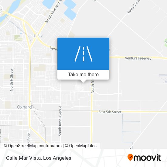 Mapa de Calle Mar Vista