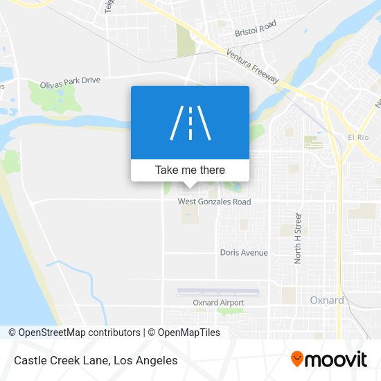 Mapa de Castle Creek Lane