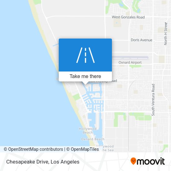 Chesapeake Drive map