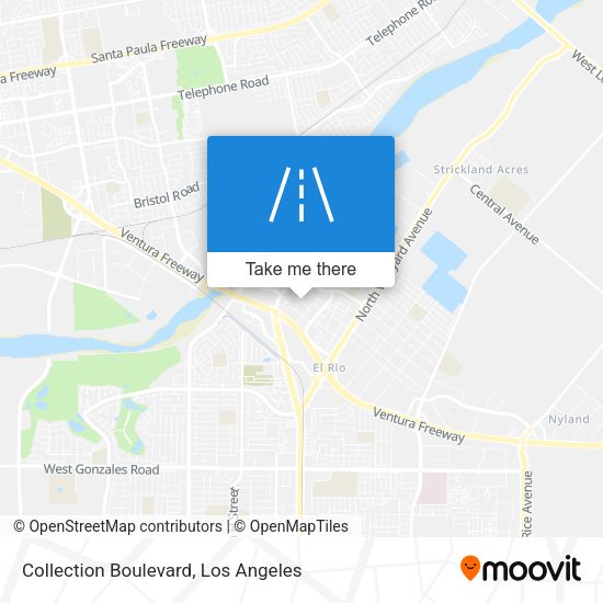 Collection Boulevard map