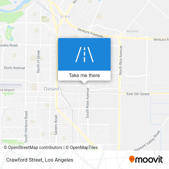 Mapa de Crawford Street