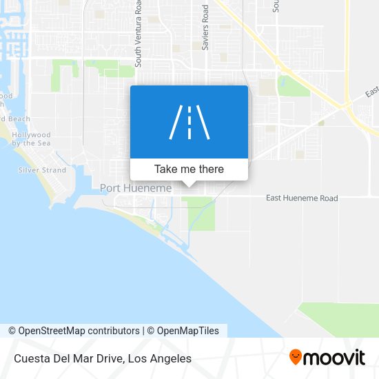Mapa de Cuesta Del Mar Drive