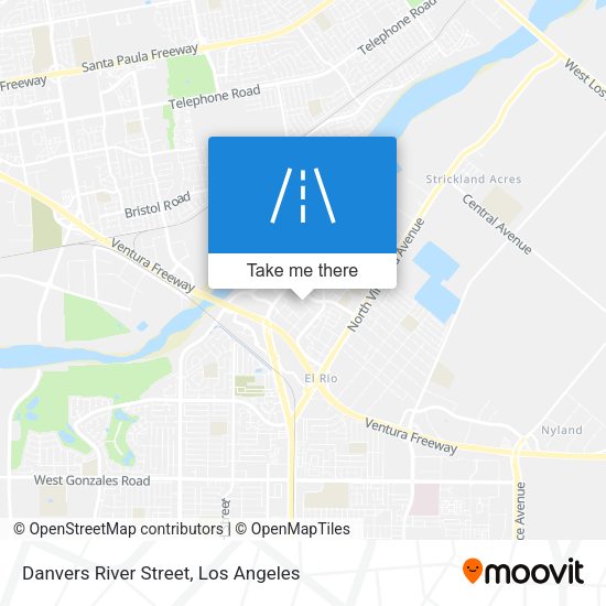Danvers River Street map