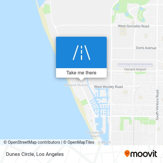 Mapa de Dunes Circle