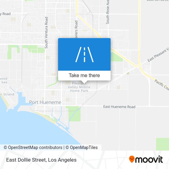 Mapa de East Dollie Street