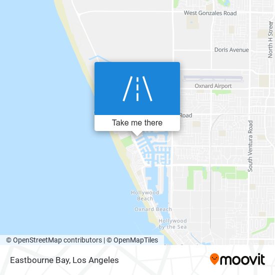 Mapa de Eastbourne Bay