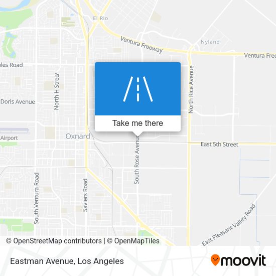 Mapa de Eastman Avenue