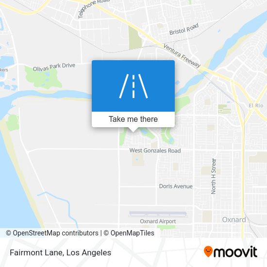 Mapa de Fairmont Lane
