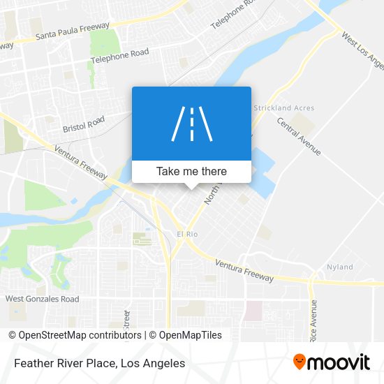 Feather River Place map