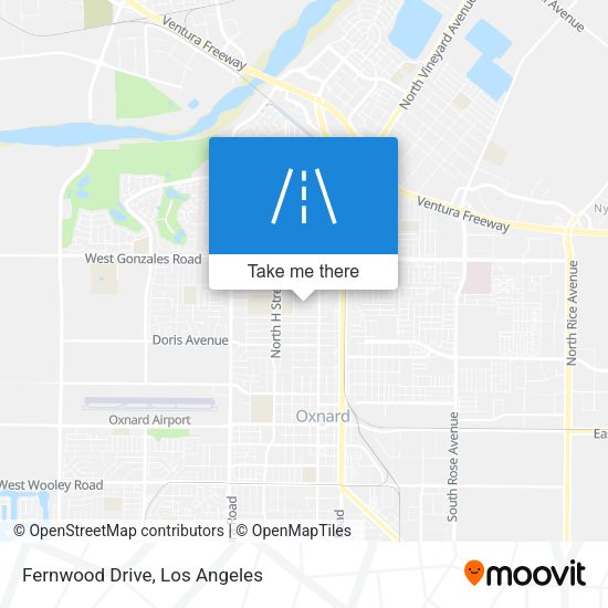 Mapa de Fernwood Drive
