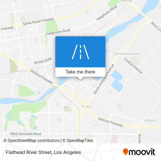 Mapa de Flathead River Street
