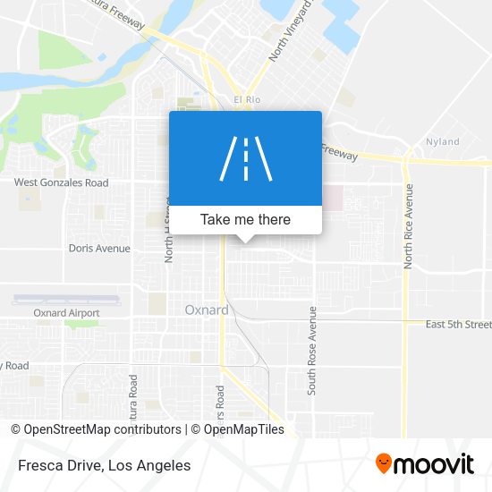 Mapa de Fresca Drive