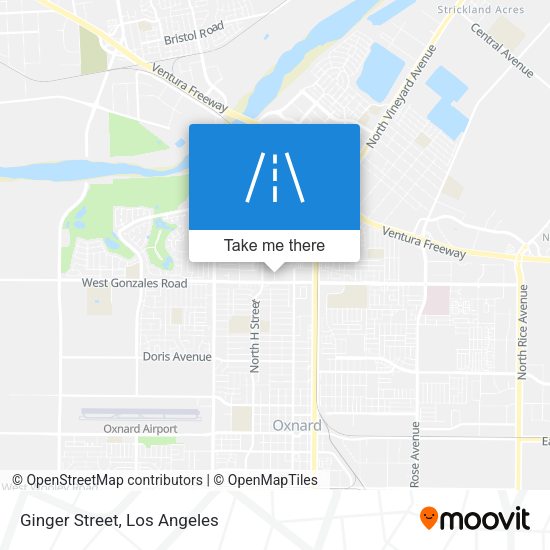 Mapa de Ginger Street